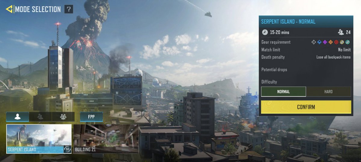 origaries's tweet photo. In the test server, there is a private match for DMZ Recon.

You can play solo or in a trio on the Serpent Island and 21B maps, with Normal and Hard modes available.

#codm #codmobile #ariestyle https://t.co/44D7eDxIF6