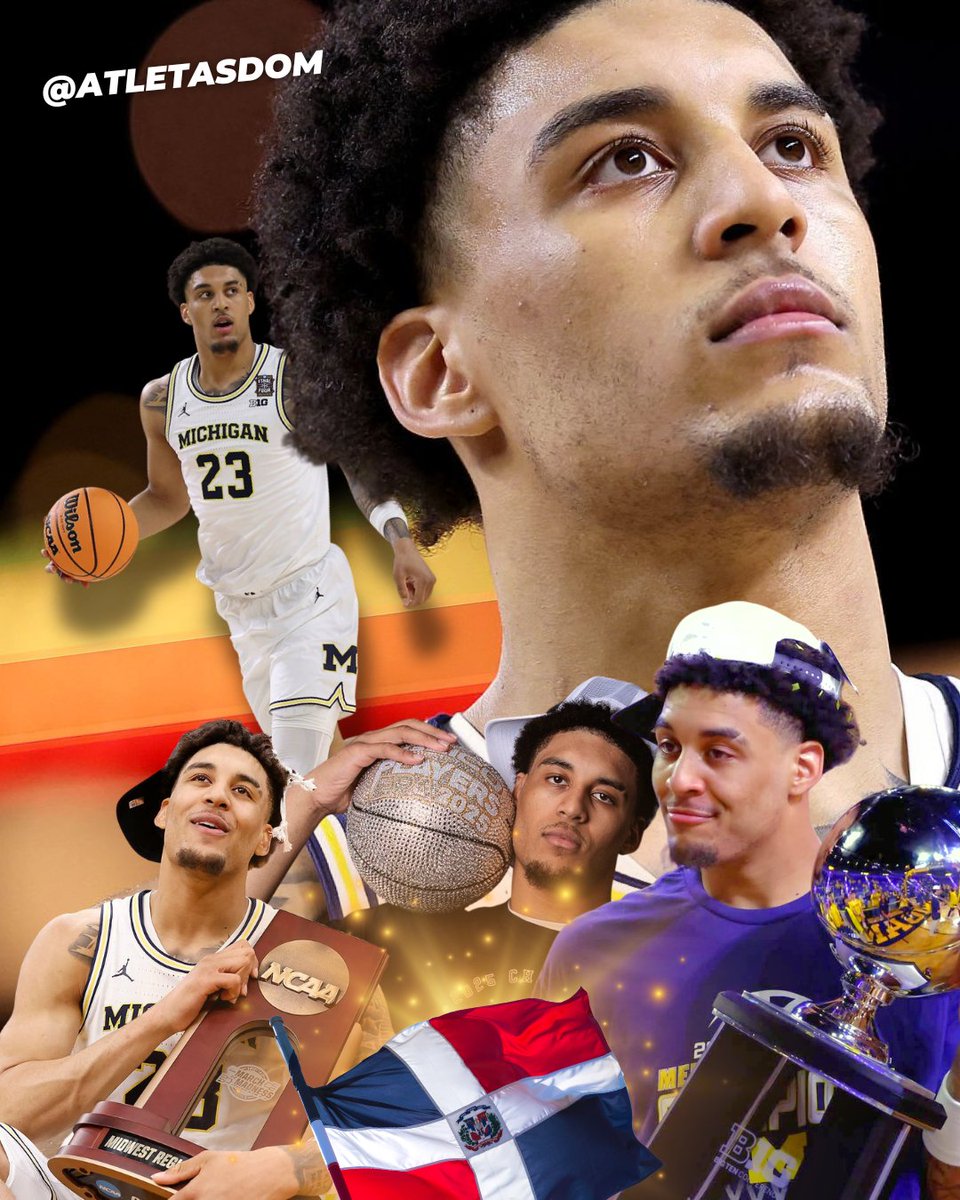 Imagina tener 23 años y lograr en una misma temporada:

✅Jugador del Año
⭐️All American
🎖️MVP regional
✍️Honrado por todos los cronistas y medios
🇩🇴Y esta noche, ser el cuarto dominicano en la historia en ser campeón de la NCAA

¡Con ustedes, Yaxel Lendeborg! #OrgulloDominicano