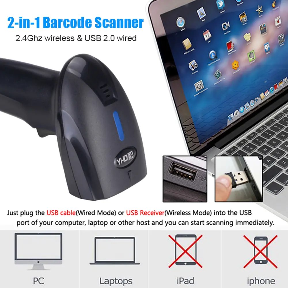 Yuhengda2023's tweet image. Reliable scanning for retail &amp;amp; logistics. The YHD-1100LW supports wireless + wired modes for flexible use.
🌐 yhdaa.com
 📧 sales@yhdaa.com
#barcodescanner #wirelessscanner #retailtech #logistics #warehouse #pos #automation #yhdaa