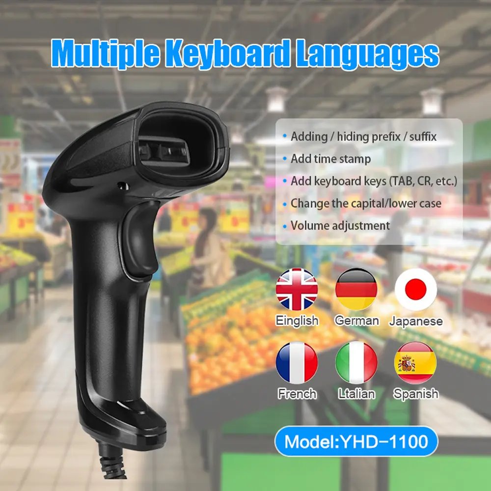 Yuhengda2023's tweet image. Reliable scanning for retail &amp;amp; logistics. The YHD-1100LW supports wireless + wired modes for flexible use.
🌐 yhdaa.com
 📧 sales@yhdaa.com
#barcodescanner #wirelessscanner #retailtech #logistics #warehouse #pos #automation #yhdaa