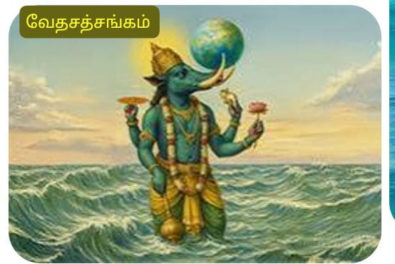 Maha_Periyavaa's tweet photo. இன்று 7.4.2026  வராக ஜெயந்தி 

மகாவிஷ்ணு எடுத்த தசாவதாரங்களில் மூன்றாவது அவதாரமான வராஹ அவதாரம் தோன்றிய தினமே 'வராஹ ஜெயந்தி'யாகக் கொண்டாடப்படுகிறது.

பூமியைக் காக்க இறைவன் எடுத்த இந்த உன்னதமான அவதாரத்தைப் பற்றிய முழுமையான தகவல்களைக் கீழே காணலாம்.

2026-ஆம் ஆண்டு வராஹ ஜெயந்தி ஏப்ரல் 7, 2026 (செவ்வாய்க்கிழமை) தமிழ் மாதம் பங்குனி 24ம் தேதி ஆகும். 

வராஹ அவதாரத்தின் பின்னணி மற்றும் முக்கியத்துவம் 

புராணங்களின்படி, இரண்யாட்சன் எனும் அசுரன் பூமியைப் பாய் போலச் சுருட்டிச் சென்று பாதாள லோகத்தில் (கடலுக்கடியில்) மறைத்து வைத்தான். இதனால் தேவர்களும் முனிவர்களும் கலக்கமடைந்தனர்.

உலகைக் காக்க மகாவிஷ்ணு ஒரு பிரம்மாண்டமான பன்றி (வராஹம்) உருவெடுத்து கடலுக்குள் சென்றார். அங்கு அசுரனை வதம் செய்து, தனது கூர்மையான கோரைப் பற்களால் பூமி தேவியைத் தூக்கி வந்து பழையபடி நிலைநிறுத்தினார். இந்த அவதாரம், அதர்மம் அழியும் என்பதையும், பூமி தேவியின் மீதான இறைவனின் கருணையையும் பறைசாற்றுகிறது.
பகிர்வு வேதசத்சங்கம்

வராஹ ஜெயநதி விரதம மற்றும் வழிபாடு: 

அதிகாலையிலேயே நீராடி, தூய ஆடை அணிந்து விரதத்தைத் தொடங்க வேண்டும். மகாவிஷ்ணுவின் வராஹ அவதாரப் படம் அல்லது விக்கிரகத்திற்குத் துளசி மாலை அணிவித்து, சந்தனம் மற்றும் குங்குமத்தால் அலங்கரிக்க வேண்டும். 

''ௐ நமோ பகவதே வராஹரூபாய' போன்ற வராஹ கவசம் மற்றும் விஷ்ணு சகஸ்ரநாமம் ஓதுவது மிகுந்த பலனைத் தரும். 

சர்க்கரைப் பொங்கல், பால், தேன் மற்றும் பழங்களை நைவேத்தியமாகப் படைக்கலாம்.

வழிபாட்டின் பலன்கள்: 

இந்த நாளில் ஏழைகளுக்கு உணவு அல்லது வஸ்திர தானம் செய்வது விசேஷமானது. வீடு அல்லது நிலம் தொடர்பான வழக்குகளில் சிக்கியிருப்பவர்கள் வராஹ மூர்த்தியை வழிபட்டால் விரைவில் தீர்வு கிடைக்கும். மனதில் உள்ள தேவையற்ற பயம் நீங்கி, மன உறுதி மற்றும் தைரியம் பெருகும். இழந்த செல்வம் மற்றும் கௌரவத்தை மீண்டும் பெற இந்தத் திருநாள் உகந்தது🌹