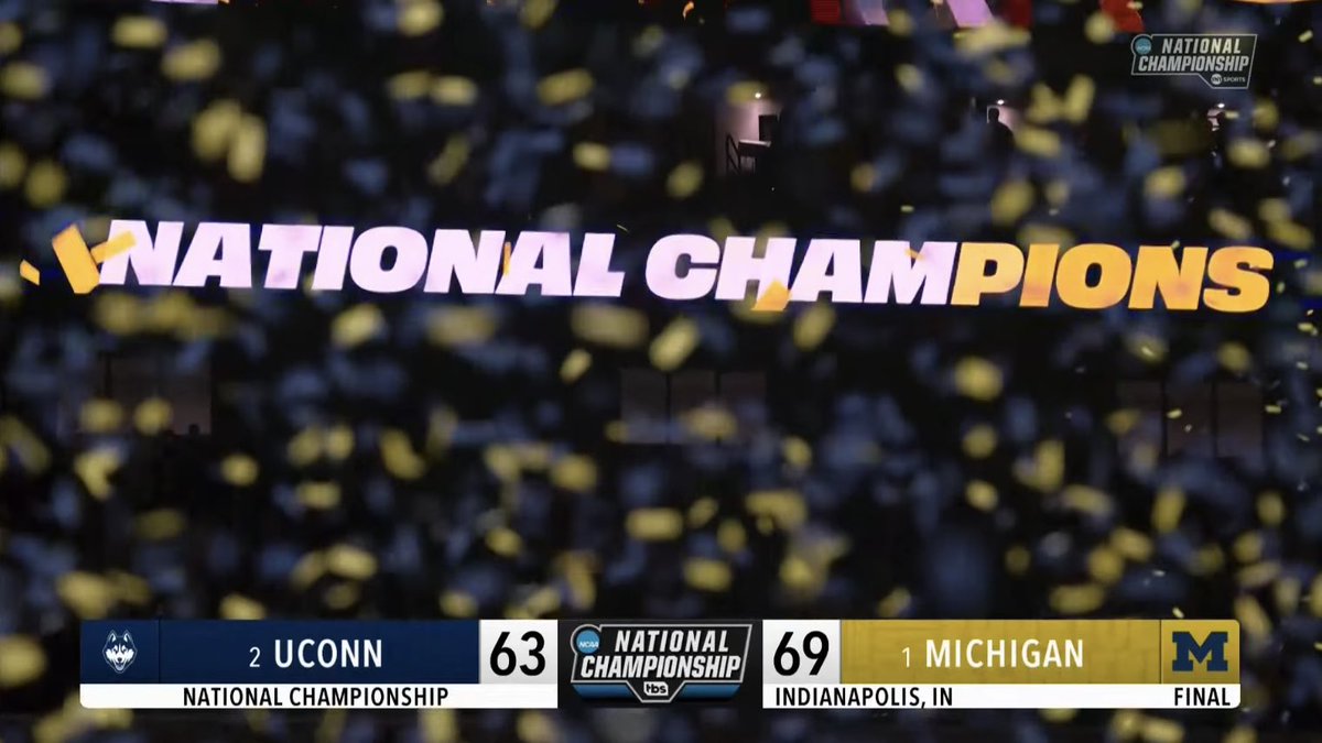 CBBKings's tweet photo. Michigan Basketball.

National Champions. 〽️ https://t.co/T3FriGkFkh
