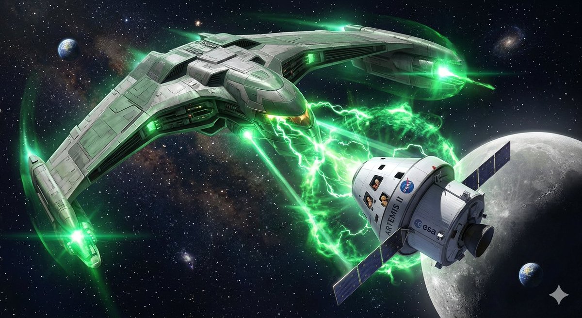 So much AI slop on Artemis Orion Destiny lunar missions. What they really didn't show you is what NASA Orion confronted on the far side of the moon.

Here's what happend. 🖖🏻🤓