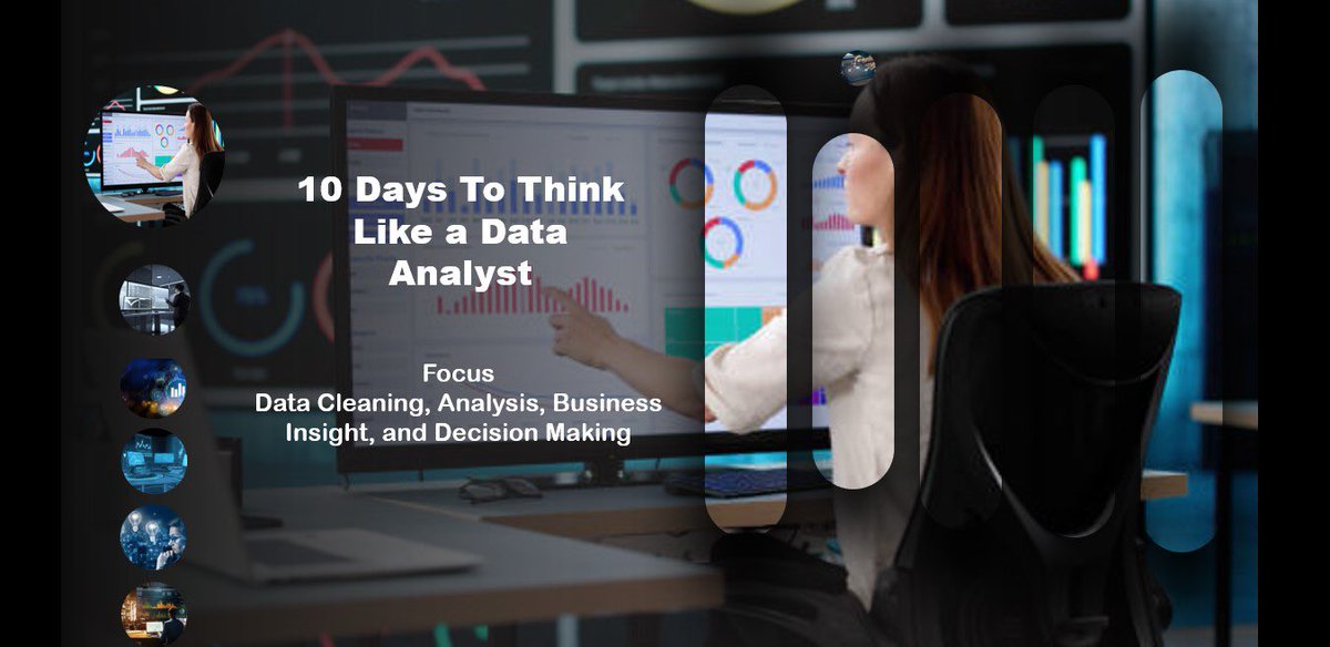 mareeyam2007's tweet photo. Starting a 10-days challenge to think like a data analyst

This is more than just learning tools it’s about building the mindset, solving real problems, and staying consistent.

I’ll be doing this with @AbebiMaryam so we can grow together and stay accountable

Day 1 drops next https://t.co/Q9t4Y0GnQB