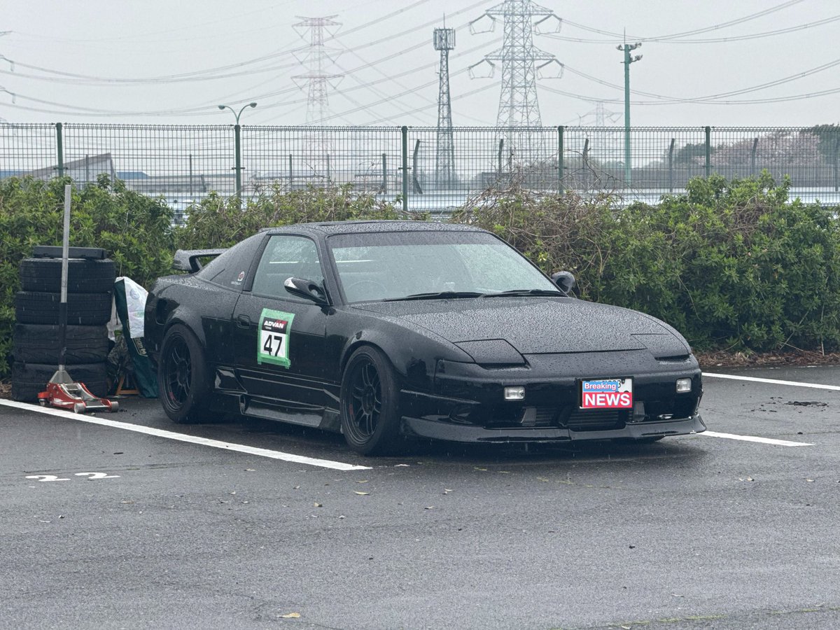 tzr_5r's tweet photo. 初めてのtc1000楽しかったー！
が、タービン周りからガスケット抜けの音がするのと、ドライバーが酔いに弱いので早期退散💨

小雨ハーフウェットでベストタイム44.4くらい？
初めてにしてはいい方でしょ！

知らない方ばかりでしたが、ご一緒させていただいた皆様ありがとうございました！🚗
#tc1000 https://t.co/mc6ICZI5kR