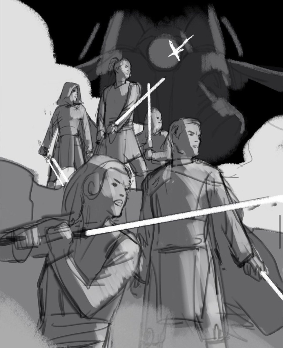 leahsoka's tweet image. also a #funfact for you guys: it was originally supposed to be elzar on the cover of the fallen star, not stellan (ac: yihyoung li)