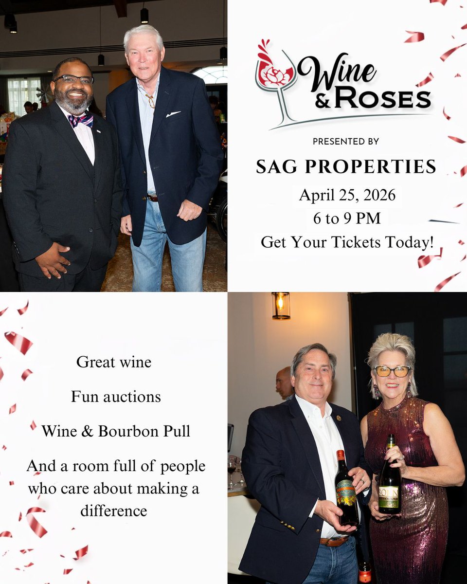 RotaryClubTN's tweet image. Wine &amp;amp; Roses is more than a night out - it’s a night that gives back 💙

Every ticket helps us make a real impact in our community.

🍷 Join us April 25
🎟️ hendersonvillerotary.org/tickets-page-w…

#WineAndRoses #ServiceAboveSelf