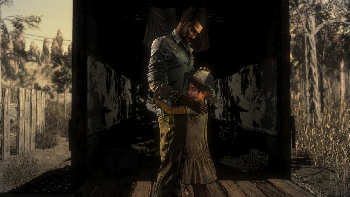 Mxter2's tweet photo. Ayer terminé la 4ta temporada de #TellTales #TheWalkingDead y me conseguí con esta despedida de #LeeEverett y #Clementine. Esta hace mucho dejó de ser una niña indefensa y se convirtió en una joven luchadora que hará lo que séa por las personas que ama. https://t.co/lGwQLv5DHb