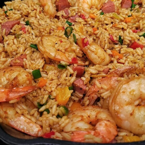 ann_ann886's tweet image. Cajun Shrimp &amp;amp; Sausage Dirty Rice - one skillet, BIG flavor 🔥🍤
Recipe: omniera.net/4QK7p