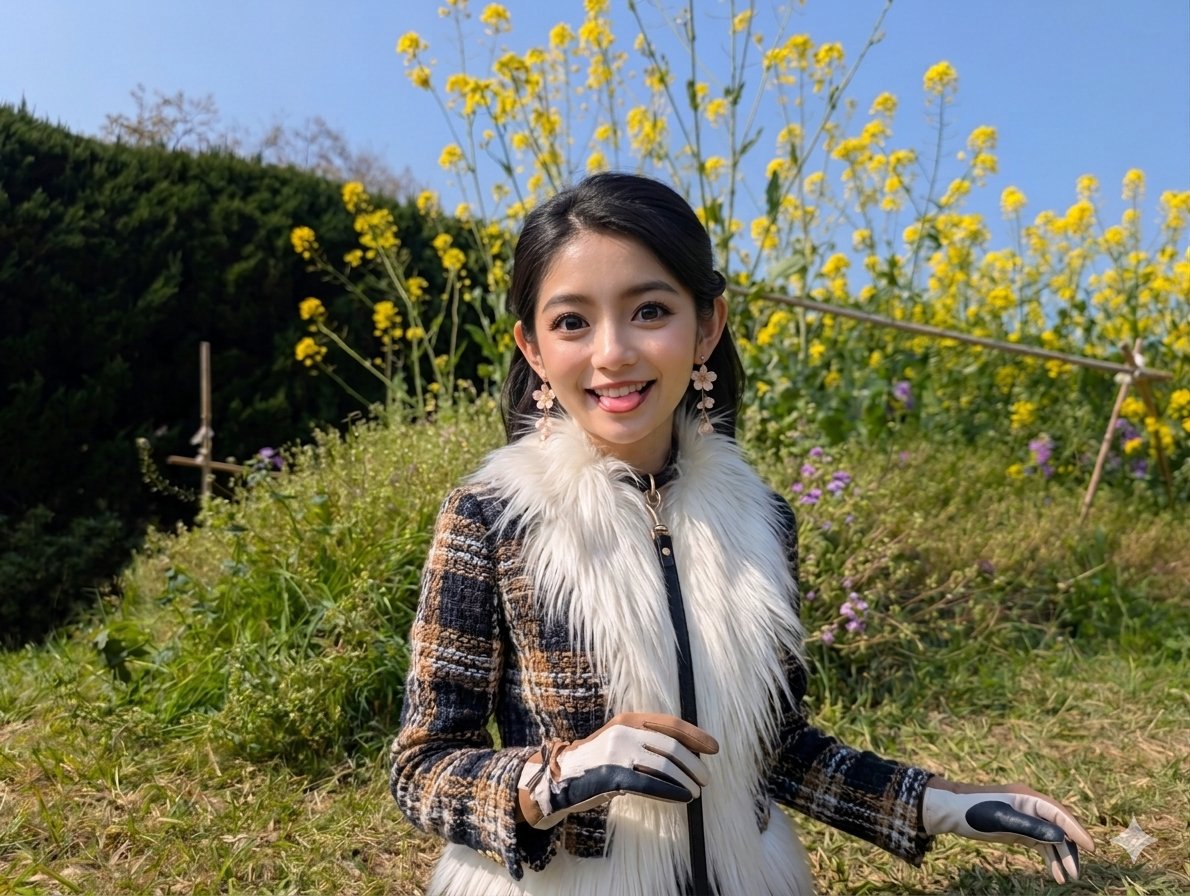 Geminiに頼んで、
今流行ってる、🥝を人間にしてみた！
服が🥝っぽい！！
#パピヨン