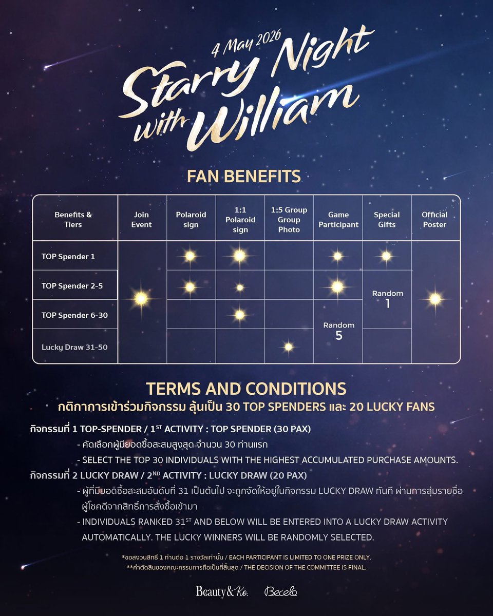 William Official Fanclub tweet media