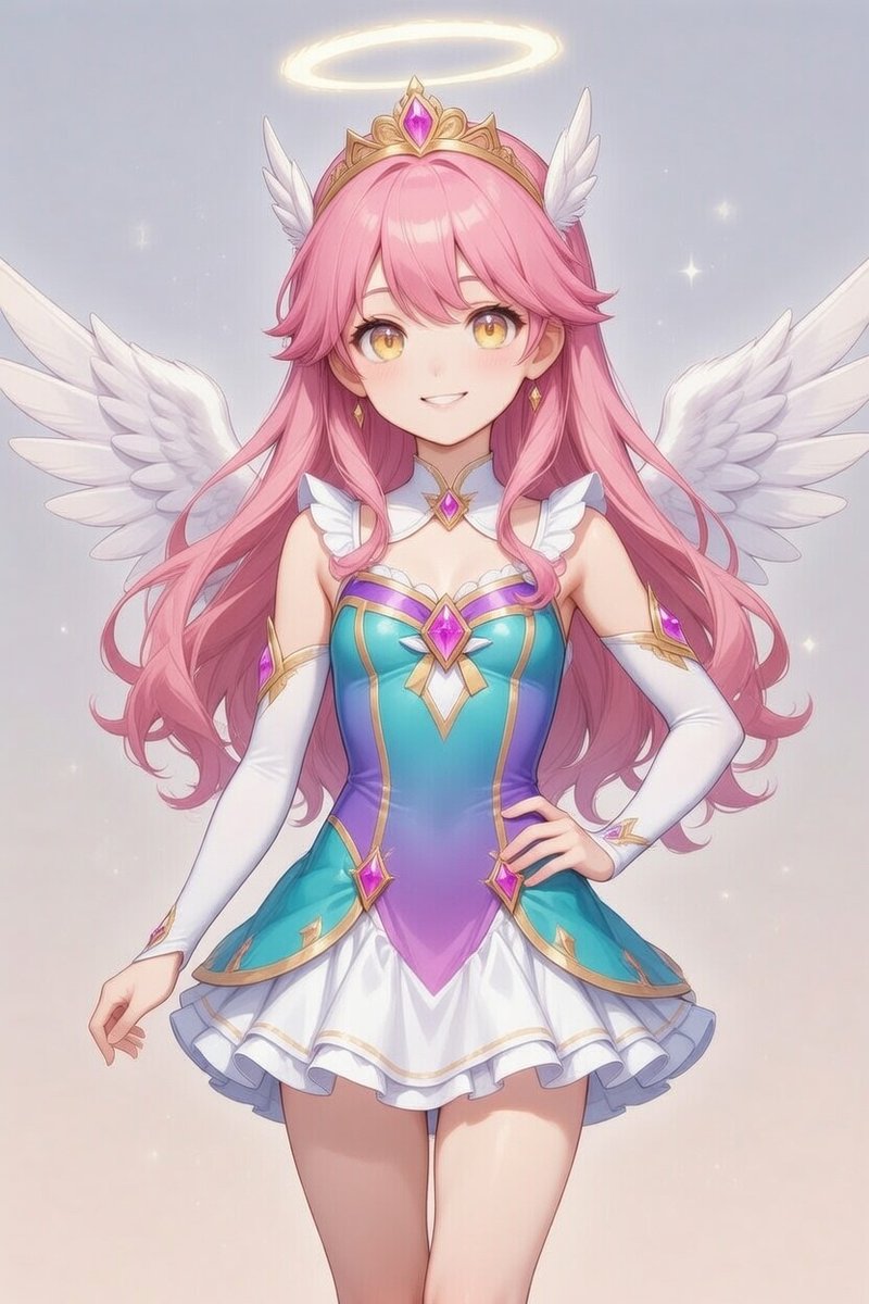 shinonomebreak's tweet image. #AIart #Grok3 

天使の変身ヒロインのイメージ