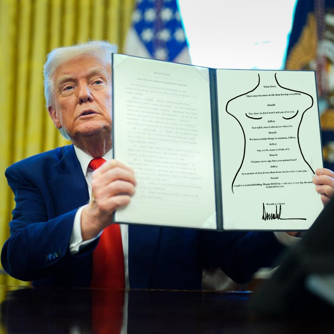 TrumpEpstein2028 tweet media