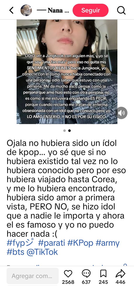 Perla⁷ VIÓ A BTS tweet media