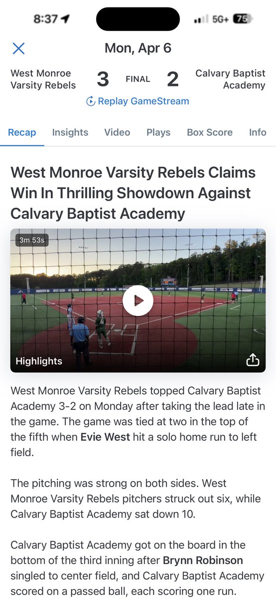 Evie West tweet media