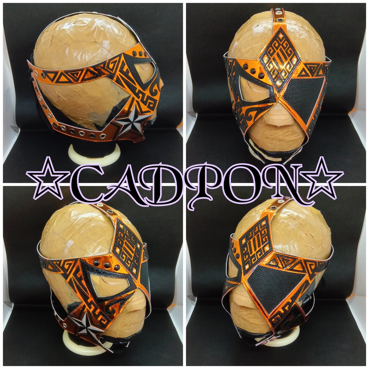 藤田ミノル選手のマスク(オレンジ×黒)を製作しました😎2026.4.6 ゴキゲンプロレス 川崎大会よりお使いいただいてます☆
#藤田ミノル #藤田プロレススクール #cadpon #ゴキゲンプロレス