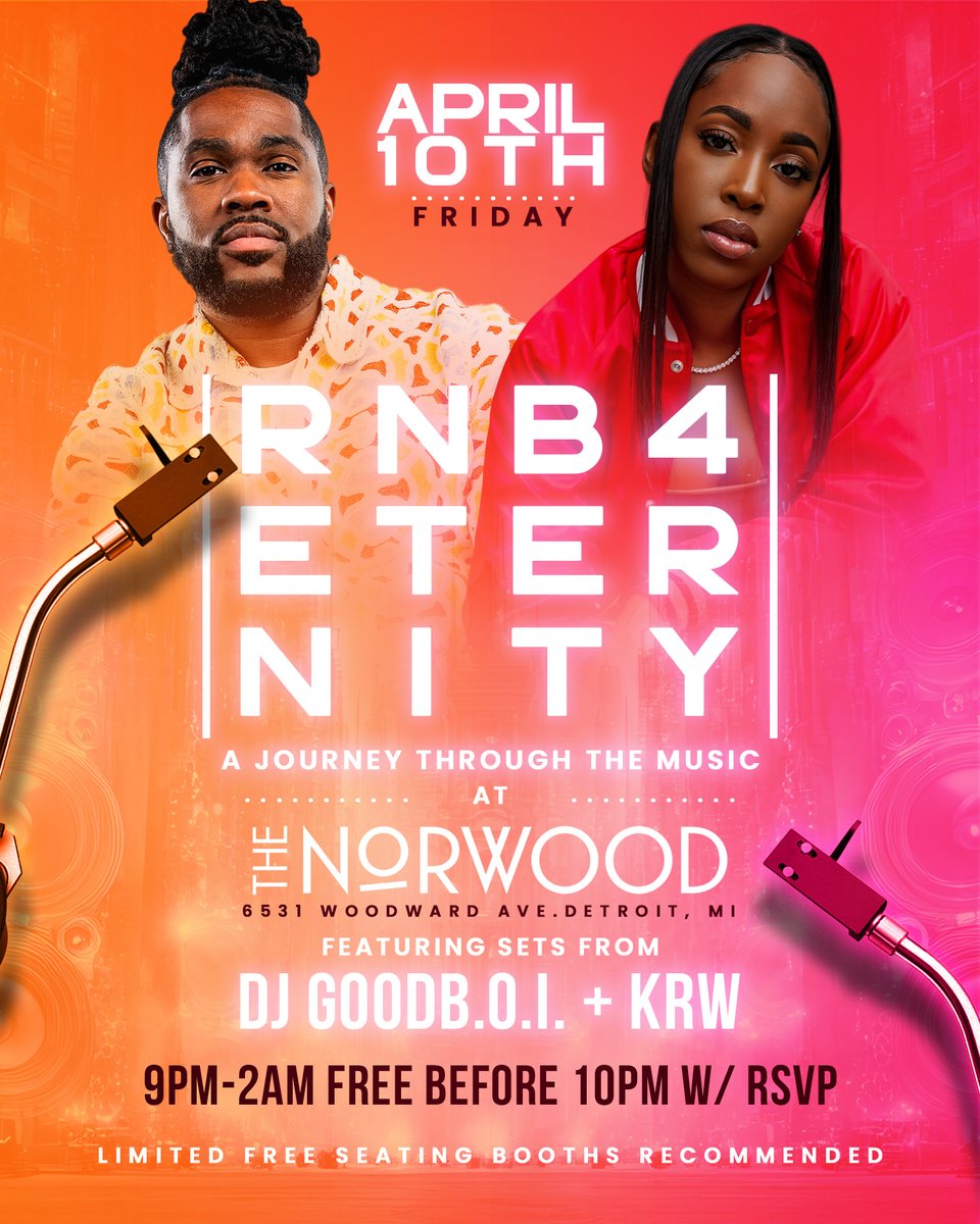 DjGoodBOI's tweet photo. Join us this Friday at The Norwood for #RNB4Eternity https://t.co/7vwTQAUJ7l