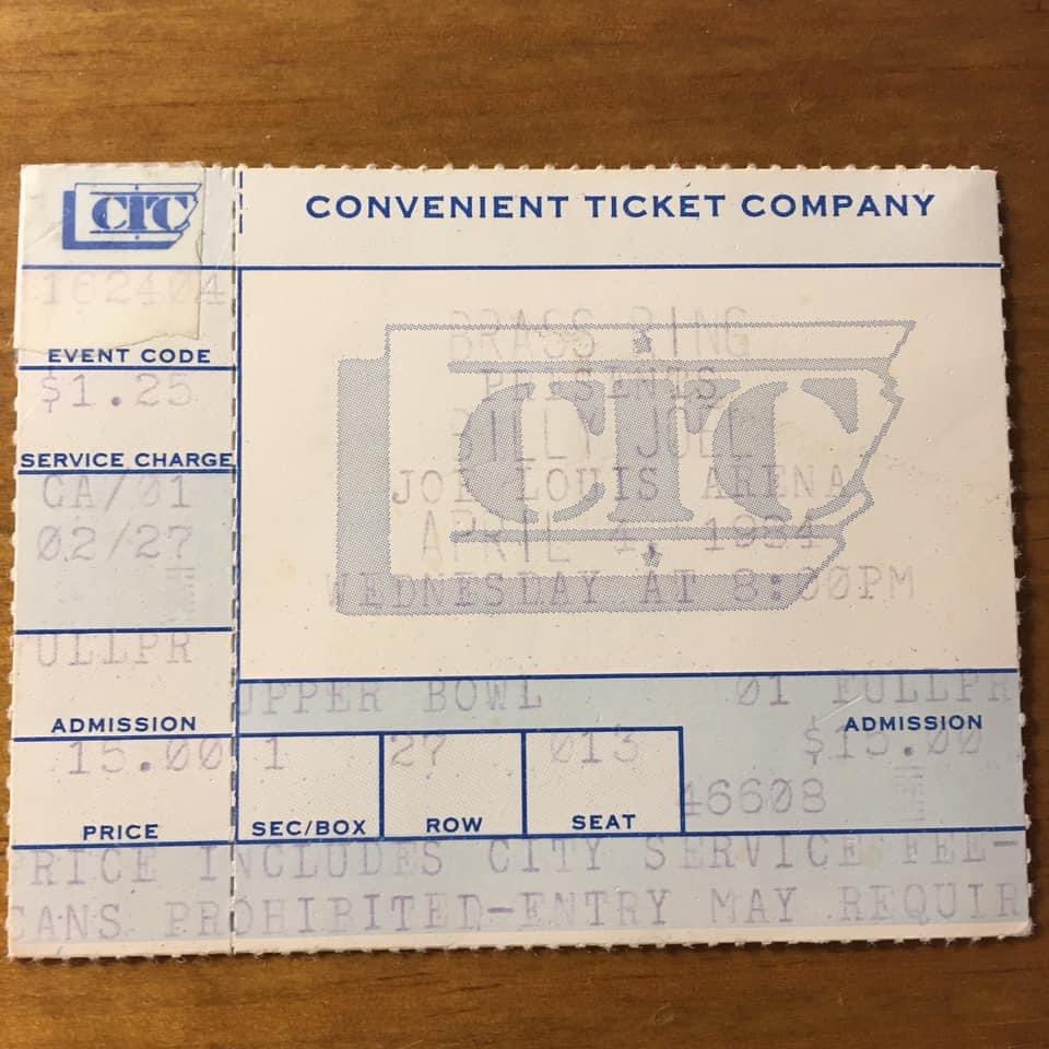 TBonesPrimeCuts's tweet photo. #SawItLive
1οΈβ£: Your first concert
Billy Joel - April 4, 1984. Joe Louis Arena, Detroit MI.
1st track of An Innocent Man (the tour I attended & the theme song to the Rodney Dangerfield movie, Easy Money:
https://t.co/eGlw4YouSv
#FirstConcert #TBPC #music #BillyJoel https://t.co/l8yOQt8GhN