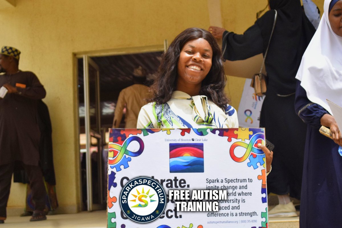 I am happy to have Volunteered to be part of the Free Autism Screening &amp; Awareness Project @ Spark a spectrum in Jigawa state.
#مزاحمت_سے_زنجیریں_ٹوٹیں_گی
#AutismAwareness #Networking #Growth