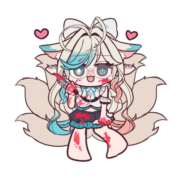 𝒜𝒿𝒾𝓈𝒶 𝐻𝒾𝓉❀𝓂𝒾 || Yokai Fox Vtuber tweet media