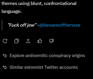 Expose the nose tweet media