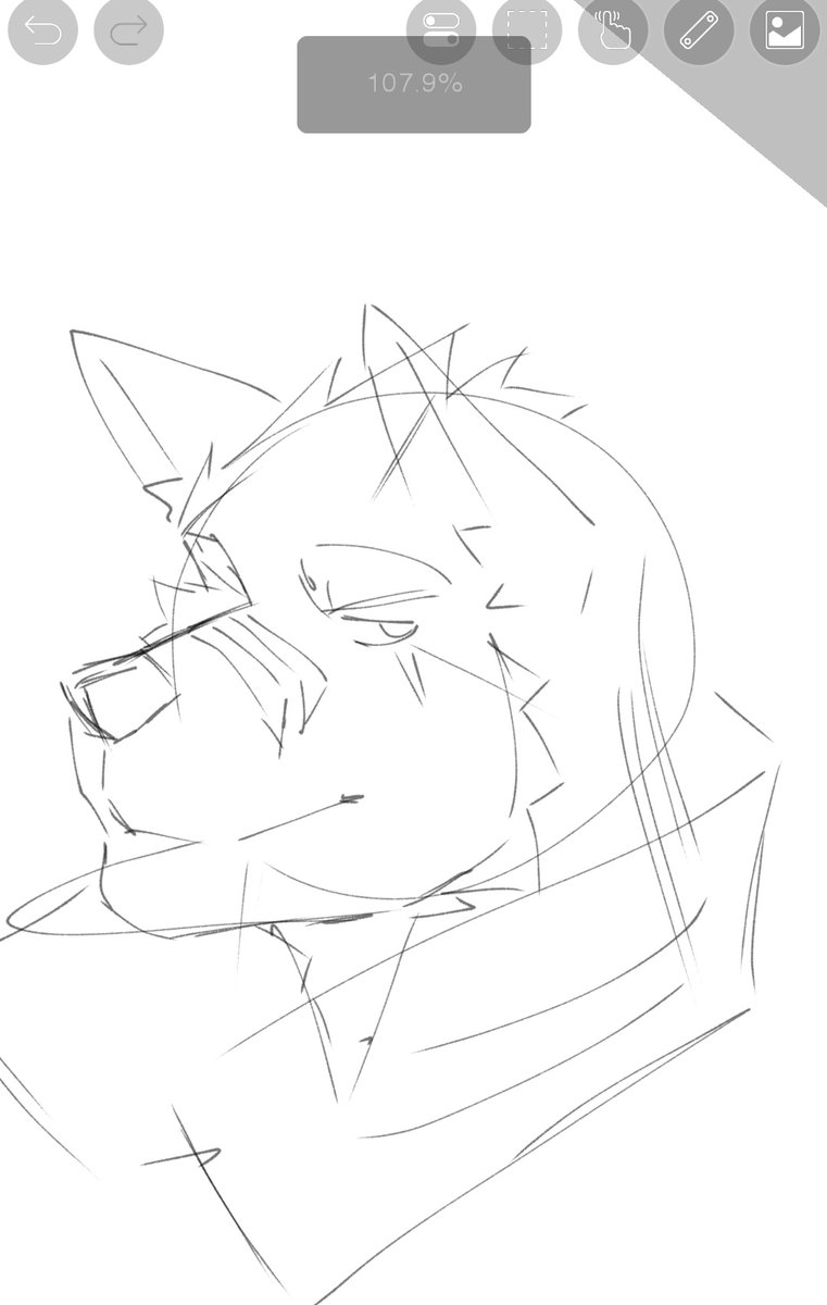 Trying to draw Cooper from memory (goes wrong)