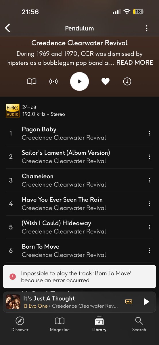 It's very frustrating trying out this platform to switch from Spotify, all the albums have this issue: you can't play some songs because there's an error. Why? I don't know. <a href="/qobuz/">Qobuz</a>