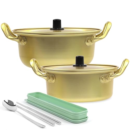 ChuoiXCI's tweet photo. I just received Ramen Pot with Lid,2 Pack Korea Style Noodle Pot, Stovetop Ramen Cooker,Stovetop Safe, Nonstick &amp; Easy Clean Ramyun Pot with Handles Ideal for Soup, Instant Noodles, Stir Fry &amp; Asi from root via Throne. Thank you! https://t.co/7gW5YnBcGl #Wishlist #throne https://t.co/8tAH8QFjVQ