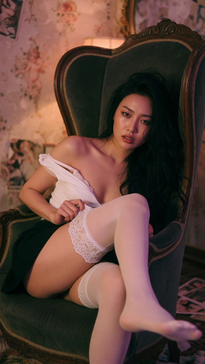 PeterPanLam1990's tweet image. How would you regard such a sitting posture?

Prompt: 

A high-fashion editorial portrait in 9:16 aspect ratio of [Subject] [Pose], wearing [Outfit] and seated in [Chair]. The scene is set in [Setting] with [Lighting &amp;amp; Style].

====Prompt example====

1. high-fashion editorial