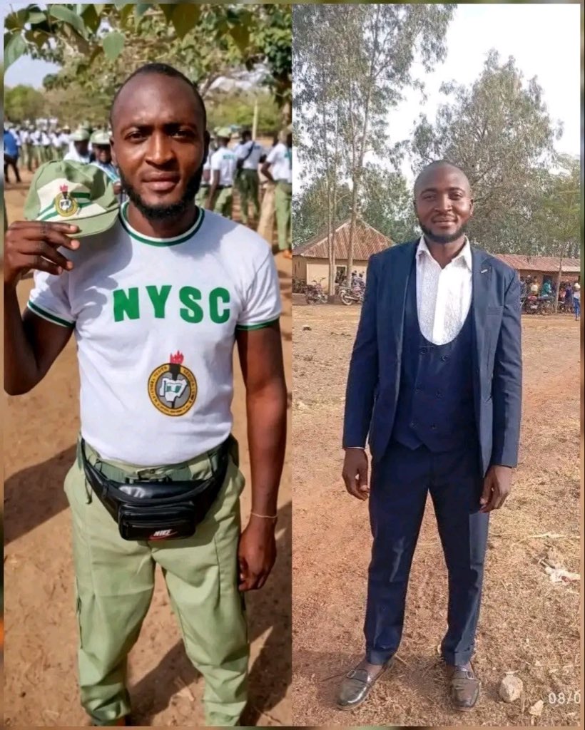 Christian terrorists in Jos killed this NYSC member.

These Jos Christians are a menance to society.