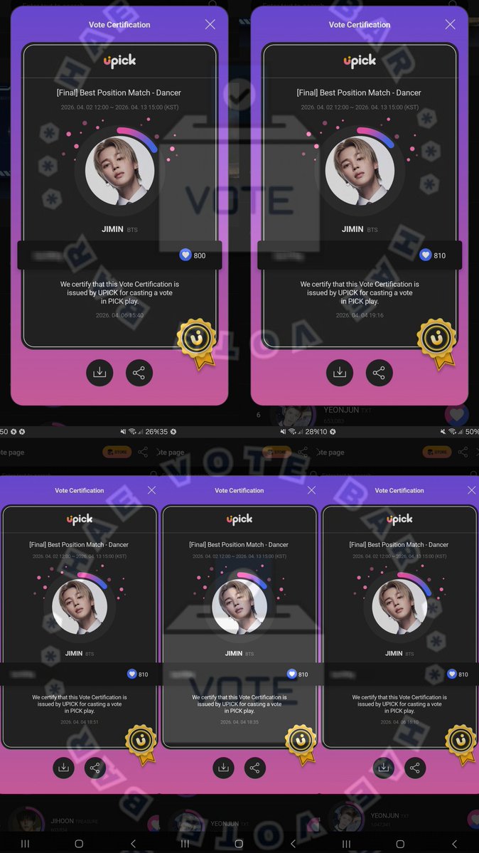 Hae Vote Bar tweet media