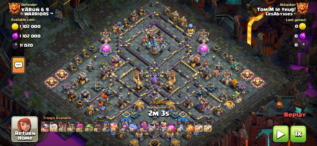 varunjoshii69x's tweet photo. Ignore the attack's 😅
Base link 👇
https://t.co/zvV8ryIdLF

CC - 1 witch, 1 ice golem rest hh and archer's https://t.co/OKUDLHZ0Sg