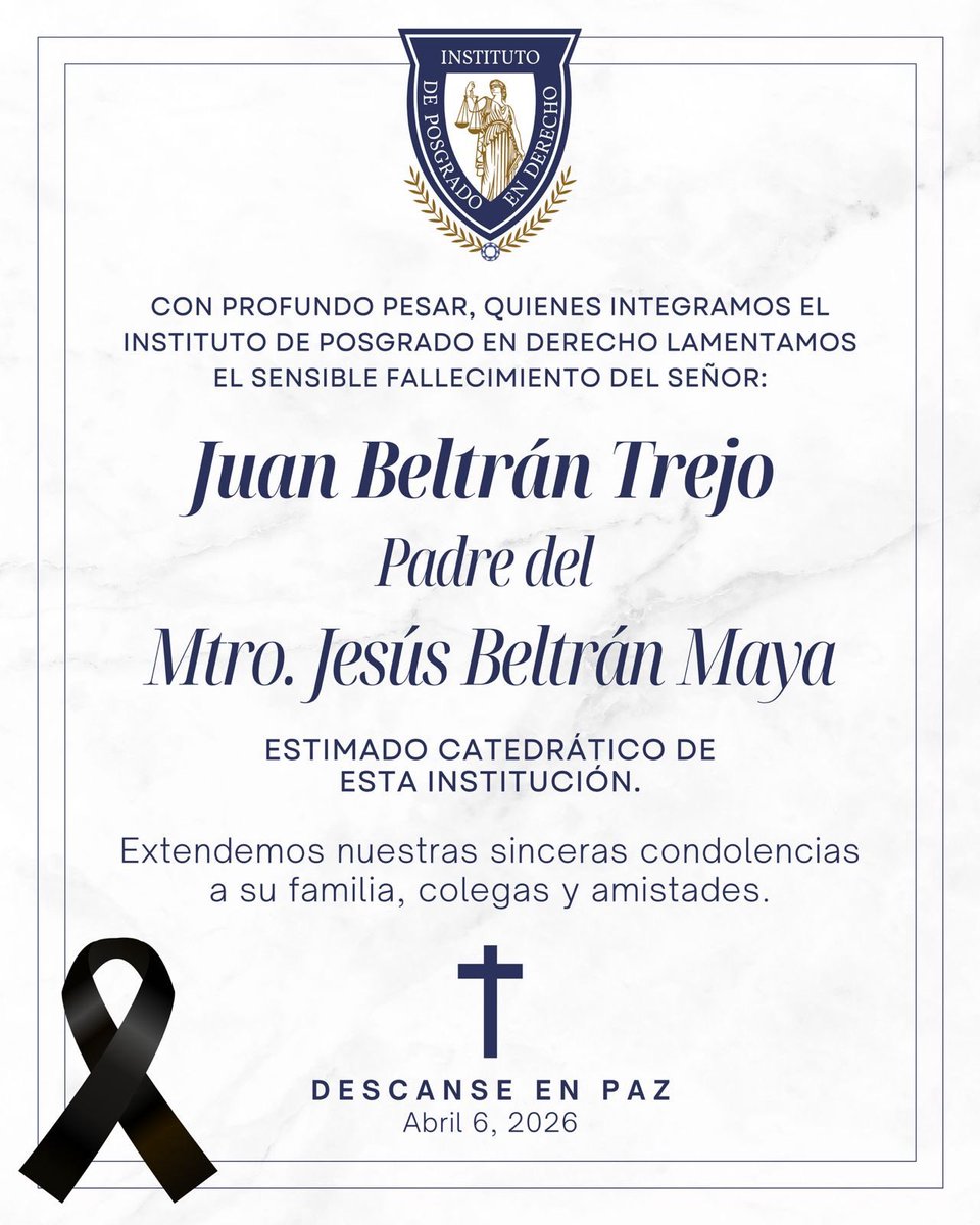 Instituto de Posgrado en Derecho tweet media