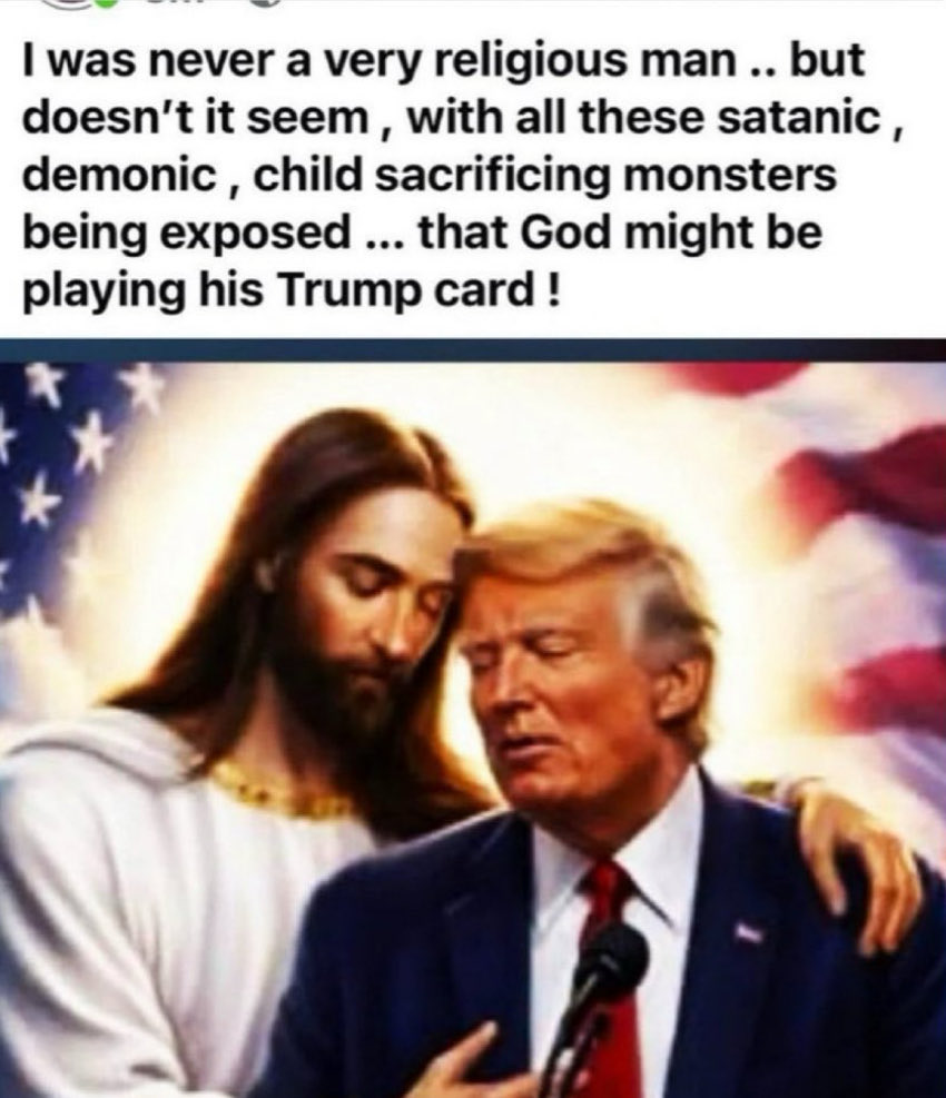 Irish for Trump tweet media