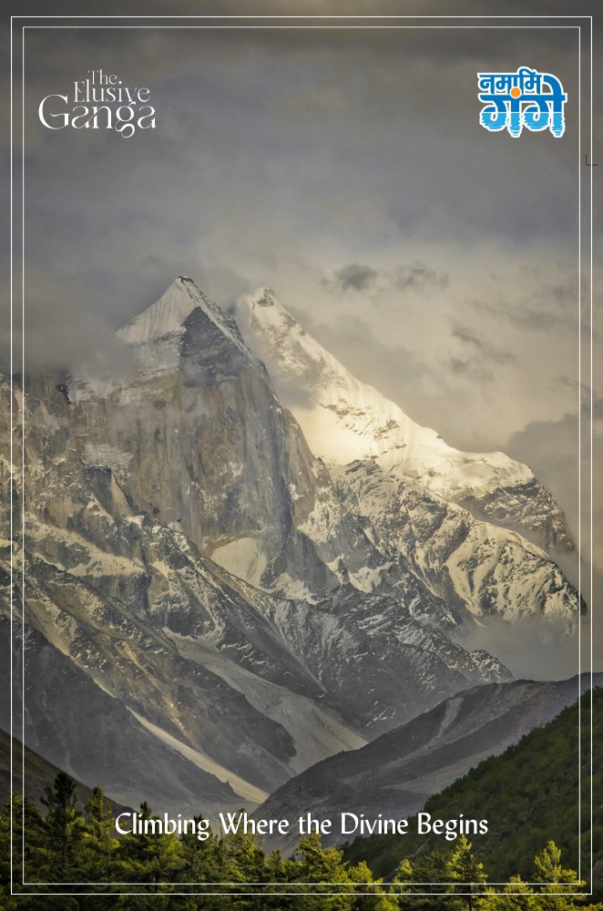 Some peaks are climbed. This one is answered.

The Bhagirathi Peaks don't just test your body, they question everything you thought you knew about yourself. Tucked deep in the Garhwal Himalayas, this is where Ma Ganga was born, where pilgrims have sought answers for centuries,