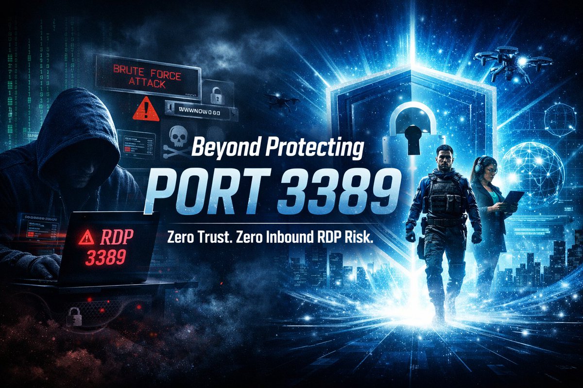 Safous_TYA's tweet photo. If 3389 is open to the internet, bots will find it.
Move beyond “hide the port” → eliminate inbound exposure with identity-based access.
Read more at : https://t.co/9hbYy9o8Hy

#RDP #ZeroTrust #CyberSecurity https://t.co/E1WGpUytKv