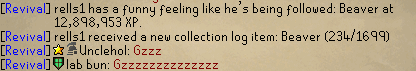 revivalosrs's tweet photo. Rells with the (just in time) beaver pet!

https://t.co/rNy8D6D91v https://t.co/z7waAuGPzP
