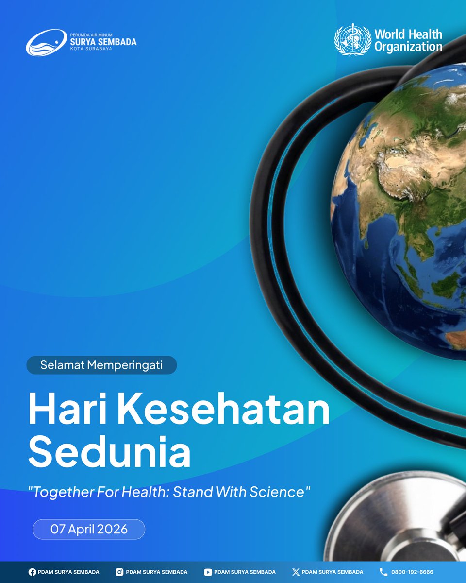 Perumda Air Minum Surya Sembada Kota Surabaya tweet media