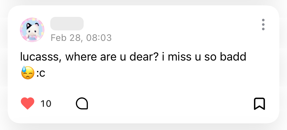 caramelsalt0125's tweet image. Kind Comments Collection, pt. 599

#444isXuxiTime #LUCAS
#WeLoveYouLucas #루카스