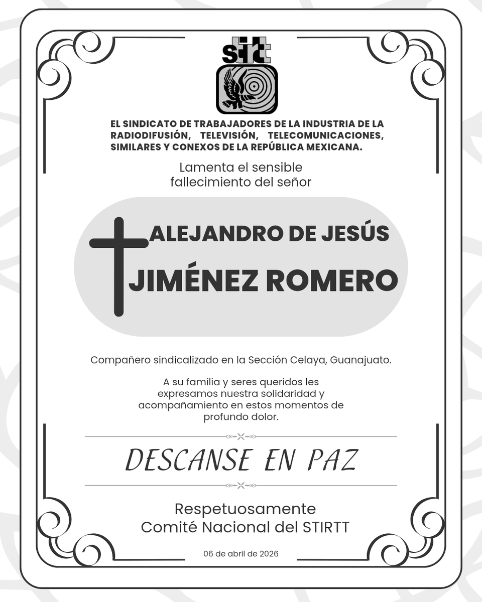 STIRTT Nacional tweet media