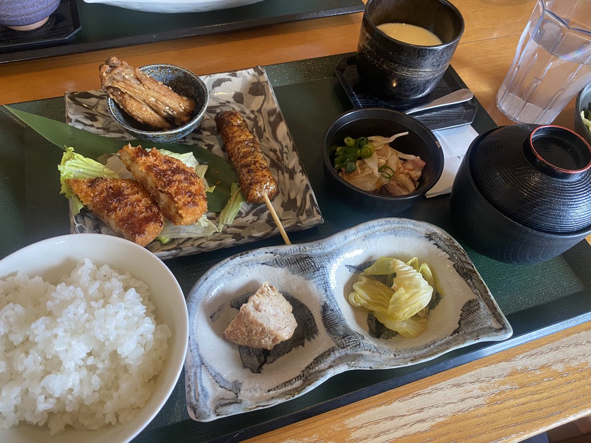 朝から走りっぱなし🚗
お昼は、はじめましてのお店

#ぼっけもん