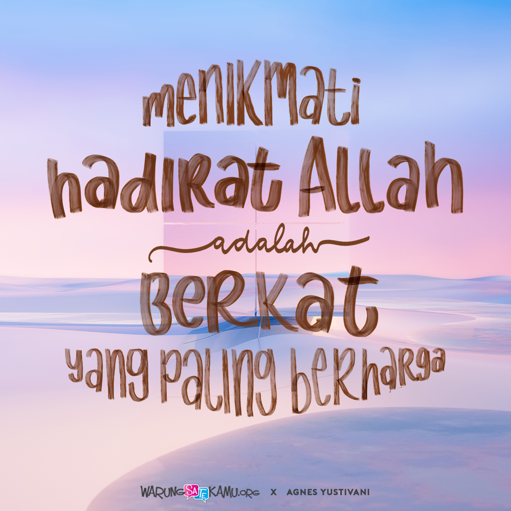 warungsatekamu's tweet image. Ya Allah, izinkanlah aku tinggal bersama-Mu, saat aku berjalan menurut kehendak-Mu.

Kontribusi oleh Agnes Yustivani.

#WarungSaTeKaMu #quote #christian #renungan #art