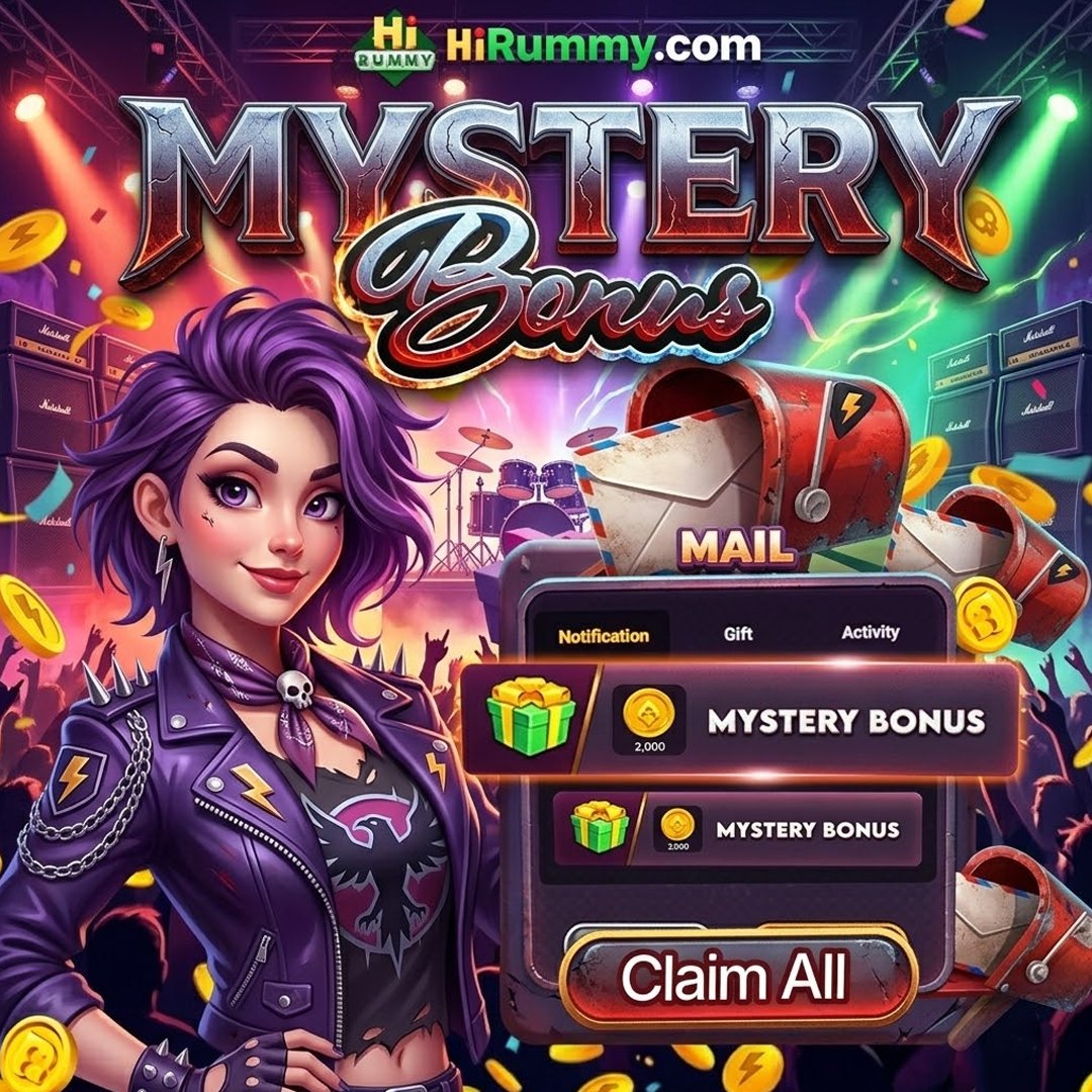 HiRummy's tweet photo. ❤️UNLOCK THE HiRUMY MYSTERY: YOUR REWARDS ARE HERE!🎁

🪙Your HiRummy Mystery Bonuses have officially been delivered. Did you make the cut? Log in to find out! 🎁

Stay active, the bigger "Mystery" you get! Don't let your rewards expire—log in and claim your fortune now! 💵 https://t.co/elz4q037Gp