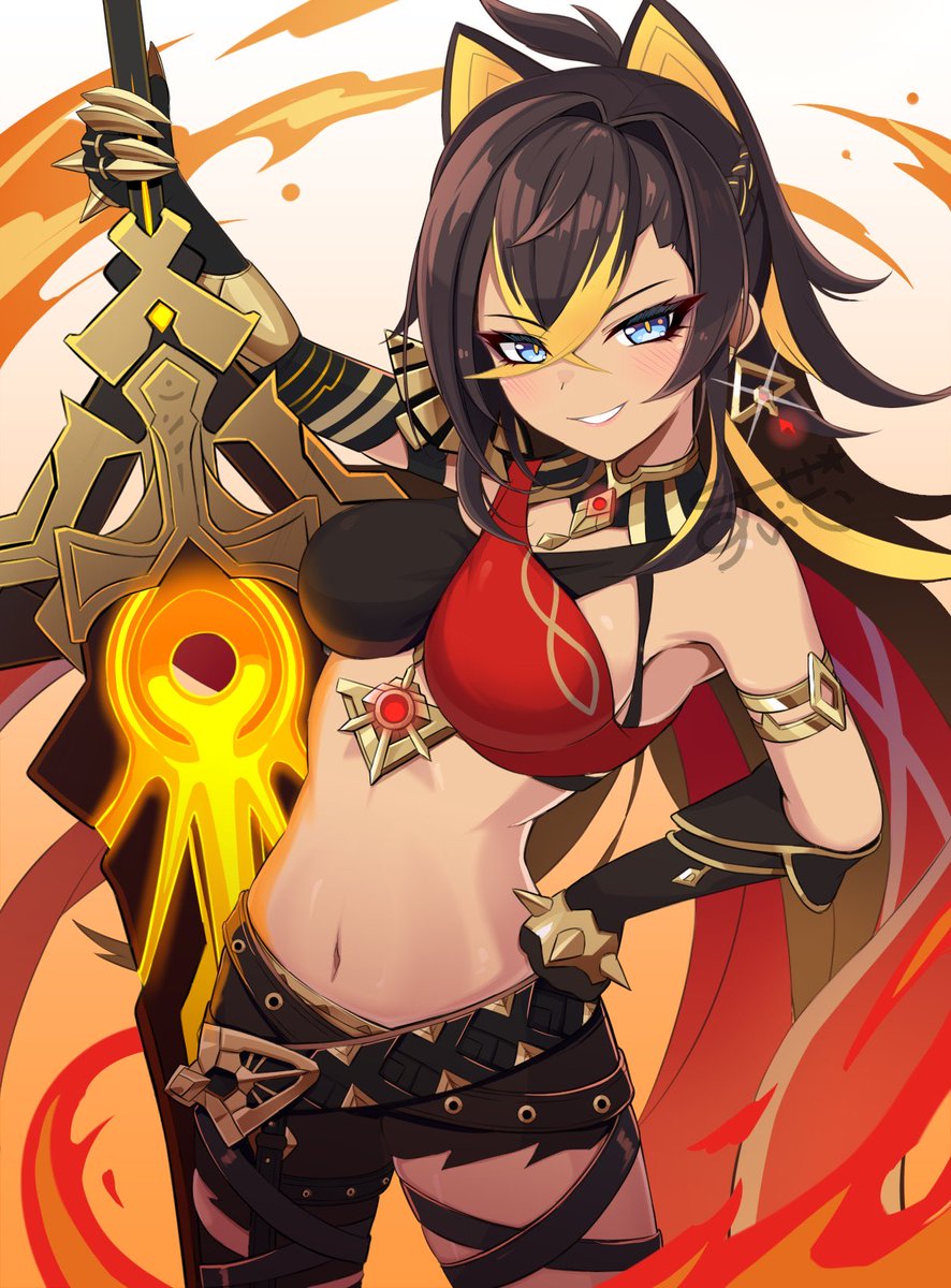 ディシアお誕生日おめでとう！❤️🎉
#ディシア生誕祭2026
#GenshinImpact  #Dehya