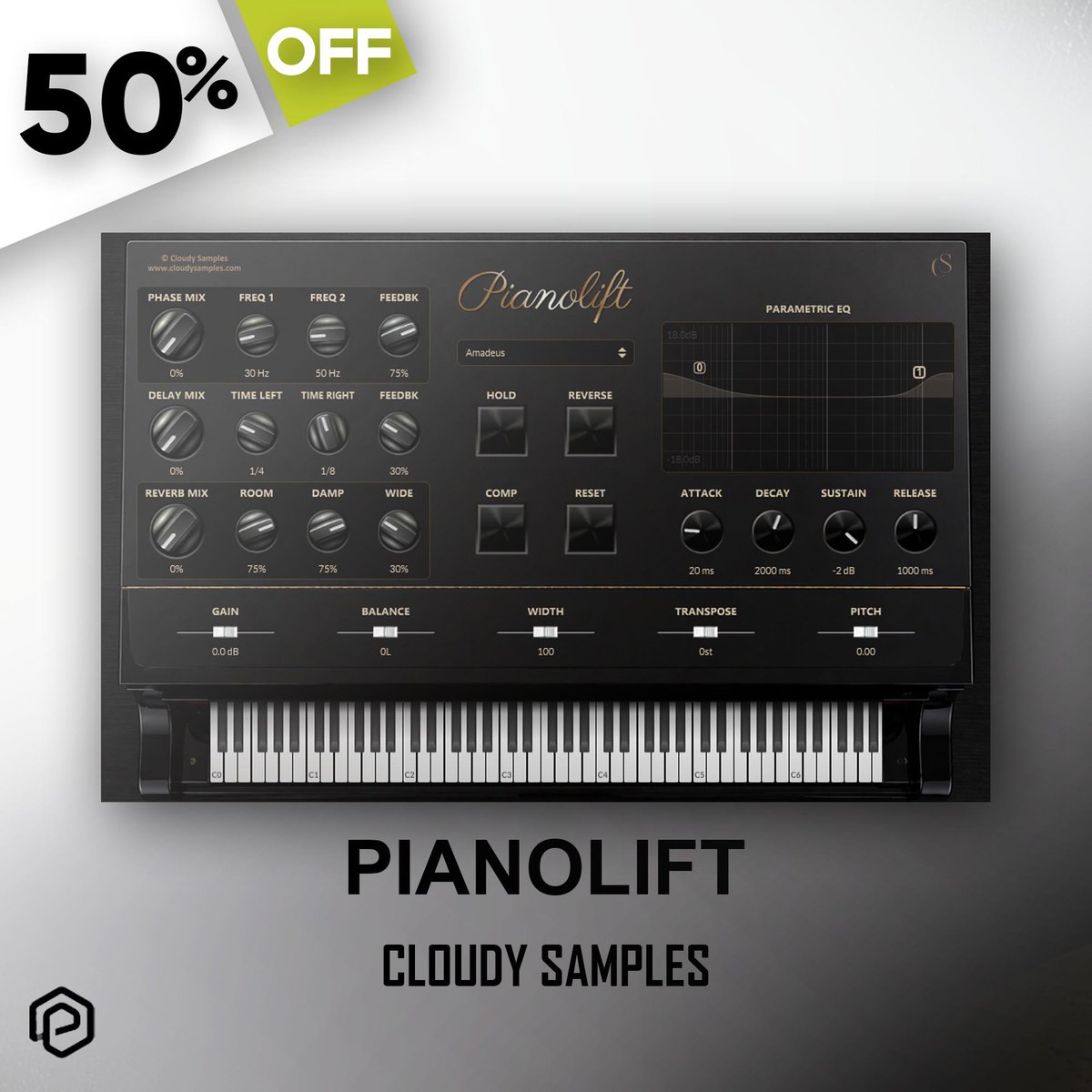 pluginomat's tweet photo. 🔥 Get 50% off Pianolift by Cloudy Samples

Link:
https://t.co/Eqi3ugkYpX

Pianolift by Cloudy Samples is a versatile grand piano VST designed to bring warmth, emotion, and modern character to your productions. From cinematic scores to Lo-Fi, RnB, and pop. https://t.co/faAlHXOjA6
