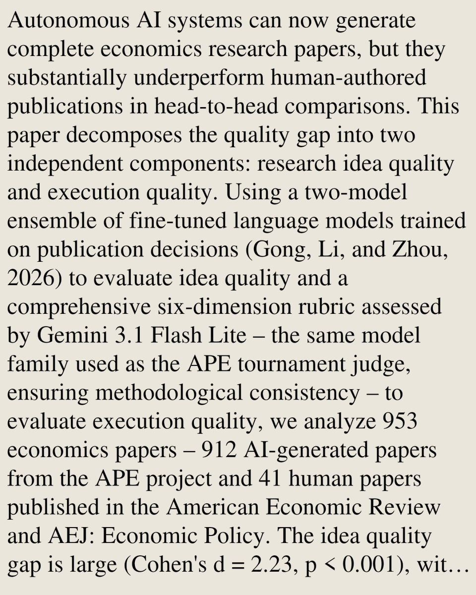 General Economics Papers tweet media