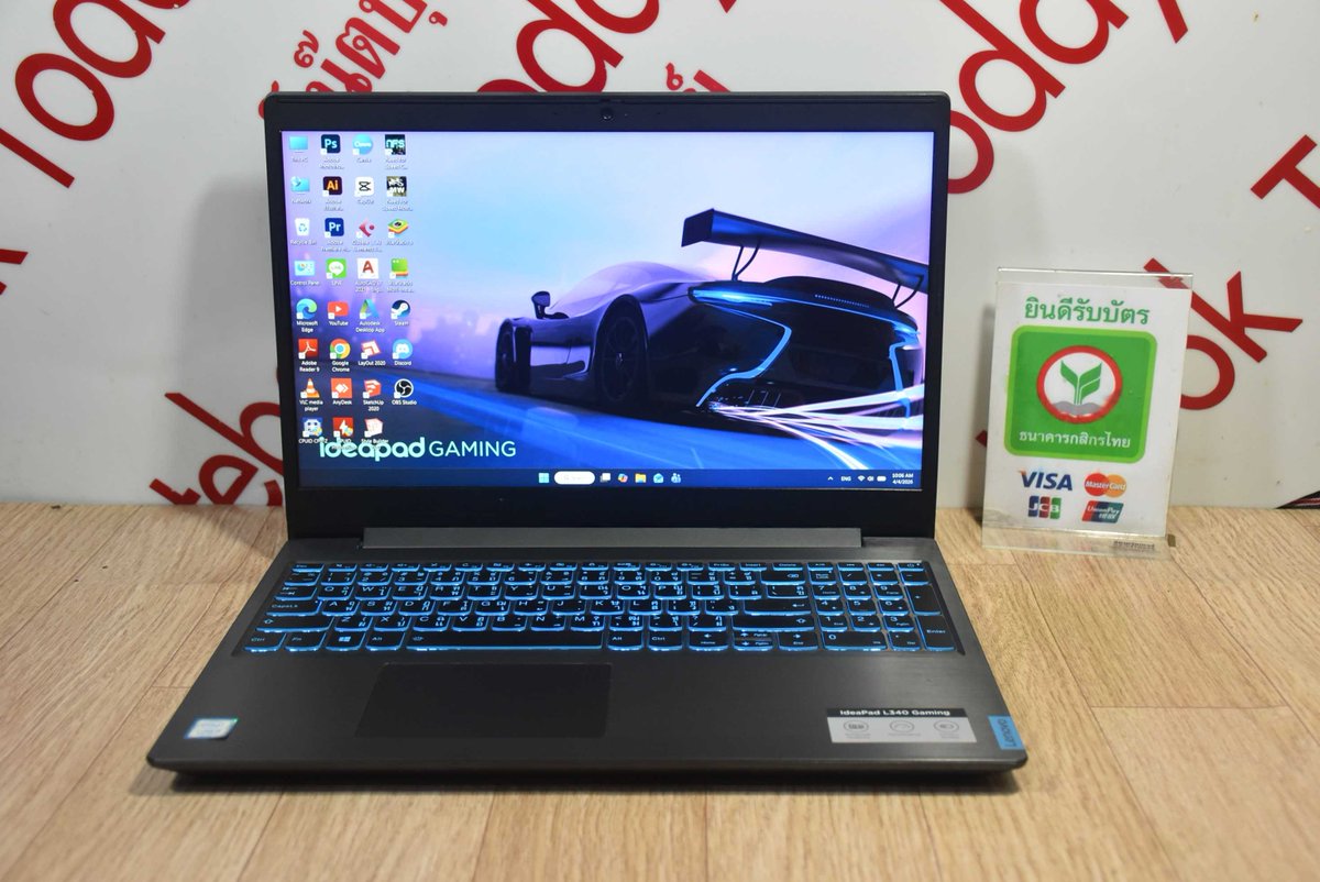 notebooktoday's tweet photo. Lenovo ideapad Gaming L340
i5-9300H (2.40 up to 4.10)
NVIDIA GTX 1650 (4GB)
RAM 8 GB
SSD 512 GB
จอ 15.6" 60Hz
คีย์บอร์ดไฟสีฟ้า
ดูหนัง ฟังเพลง พิมงาน
เล่นเกม สตรีมเกมได้
กราฟฟิค เขียนแบบได้
ราคา 11,500 บาท
#notebooksecondhand #โน๊ตบุ๊คมือสอง
โทร 084-563-9094
LINE @Notebooktoday https://t.co/UON4iZcZwy