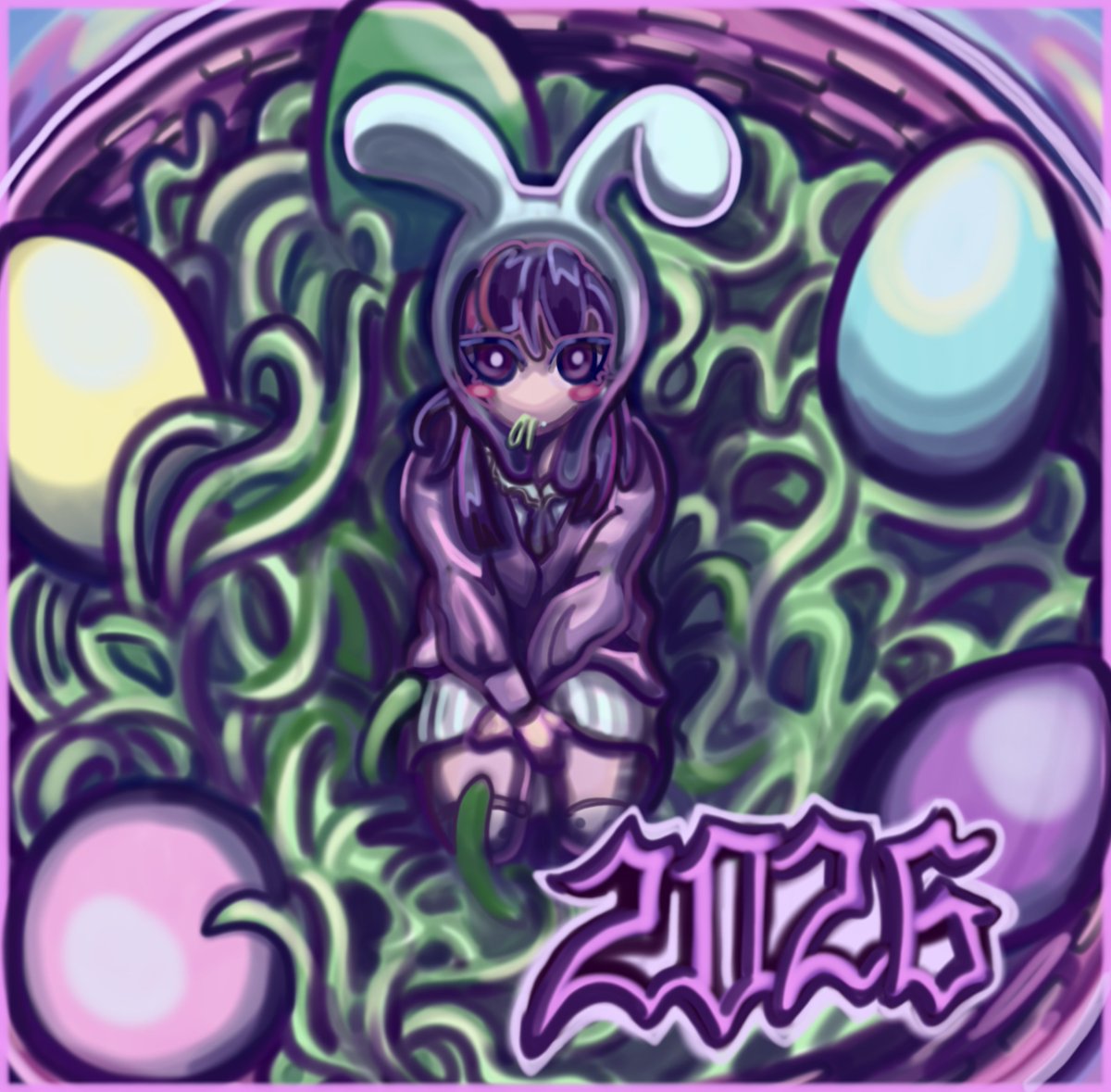 "Erm... you found me 🐰🥚✨"
#JosieGang