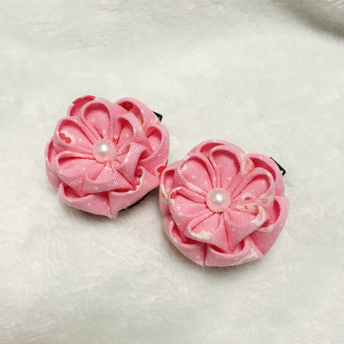 つまみ細工 - tomomo - tweet media