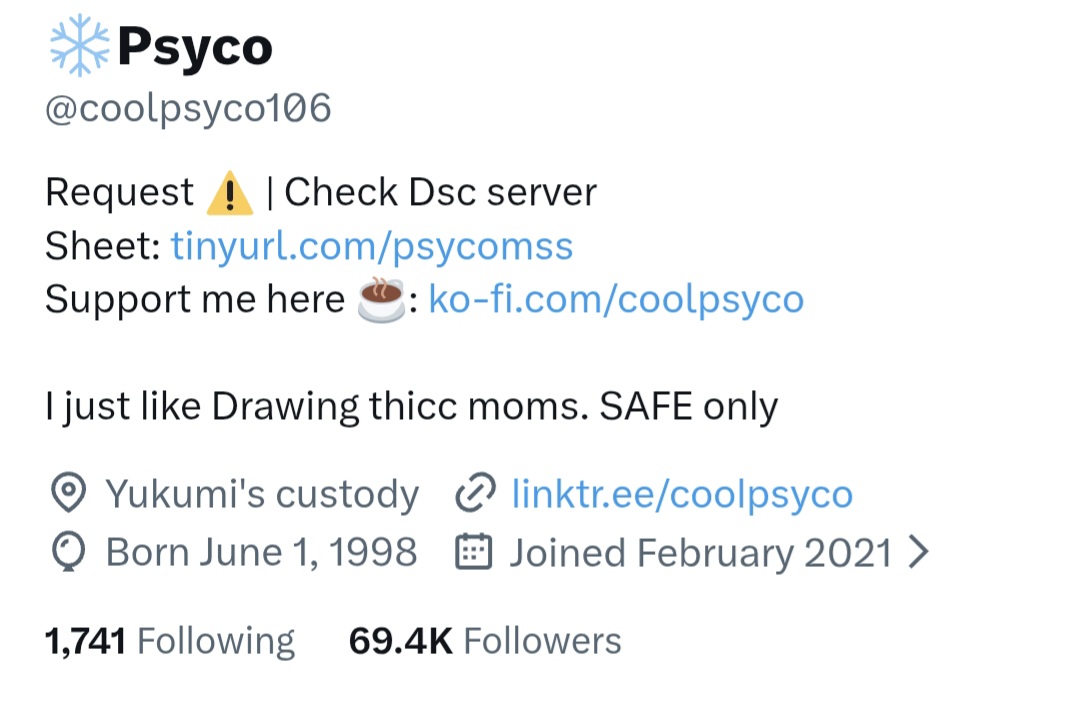 ❄️Psyco tweet media